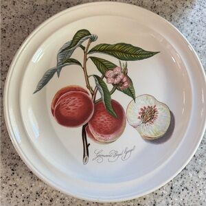 Portmeirion Pomona Dinner Plate Grimwood’s Royal George Peach Pattern 10.5”